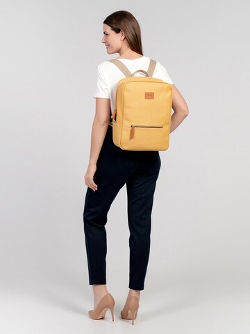 Suri Frey Backpack 'SURI Green Label Milly' in Yellow: front