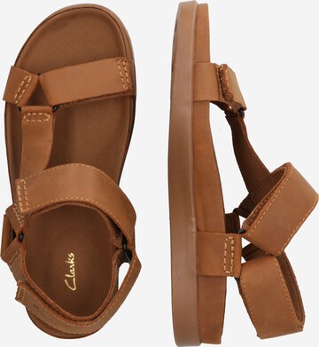 CLARKS Sandal 'Sunder Range' i brun