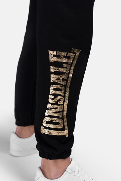 LONSDALE Trousers 'Kerrysdale' in Gold / Black, Item view
