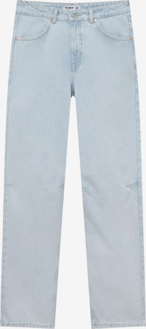 Pull&Bear Regular Jeans in Blue: front