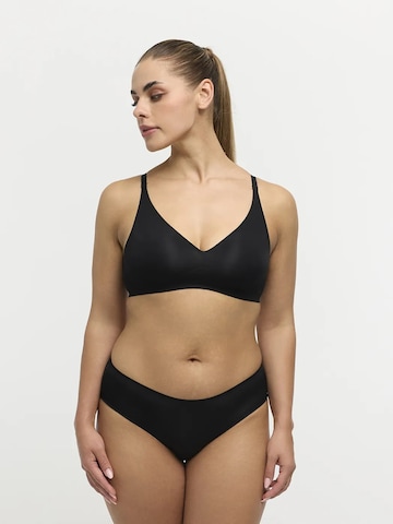 cfab Push-up BH 'Air Sense Comfort Light Push Up Bra' in Zwart