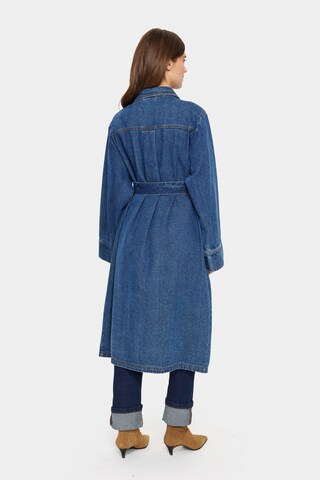 SAINT TROPEZ Übergangsmantel 'Ilba' in Blau