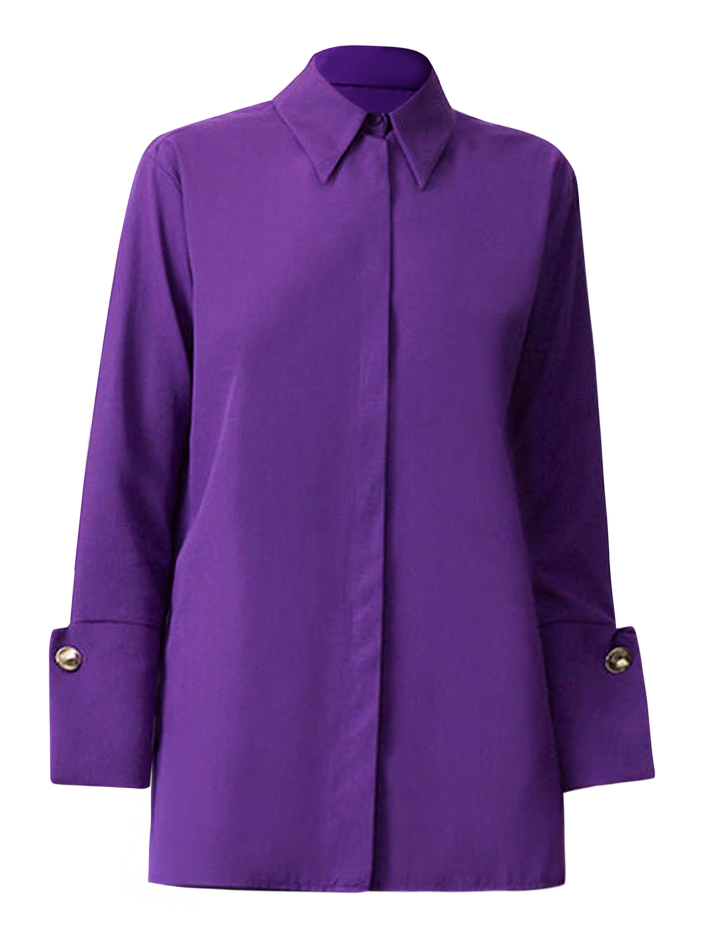 Touche Prive Blouse in Lila: voorkant