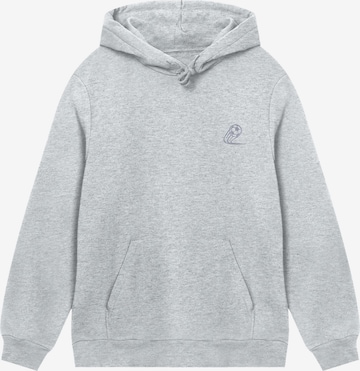 Sweat-shirt 'Football' F4NT4STIC en gris : devant