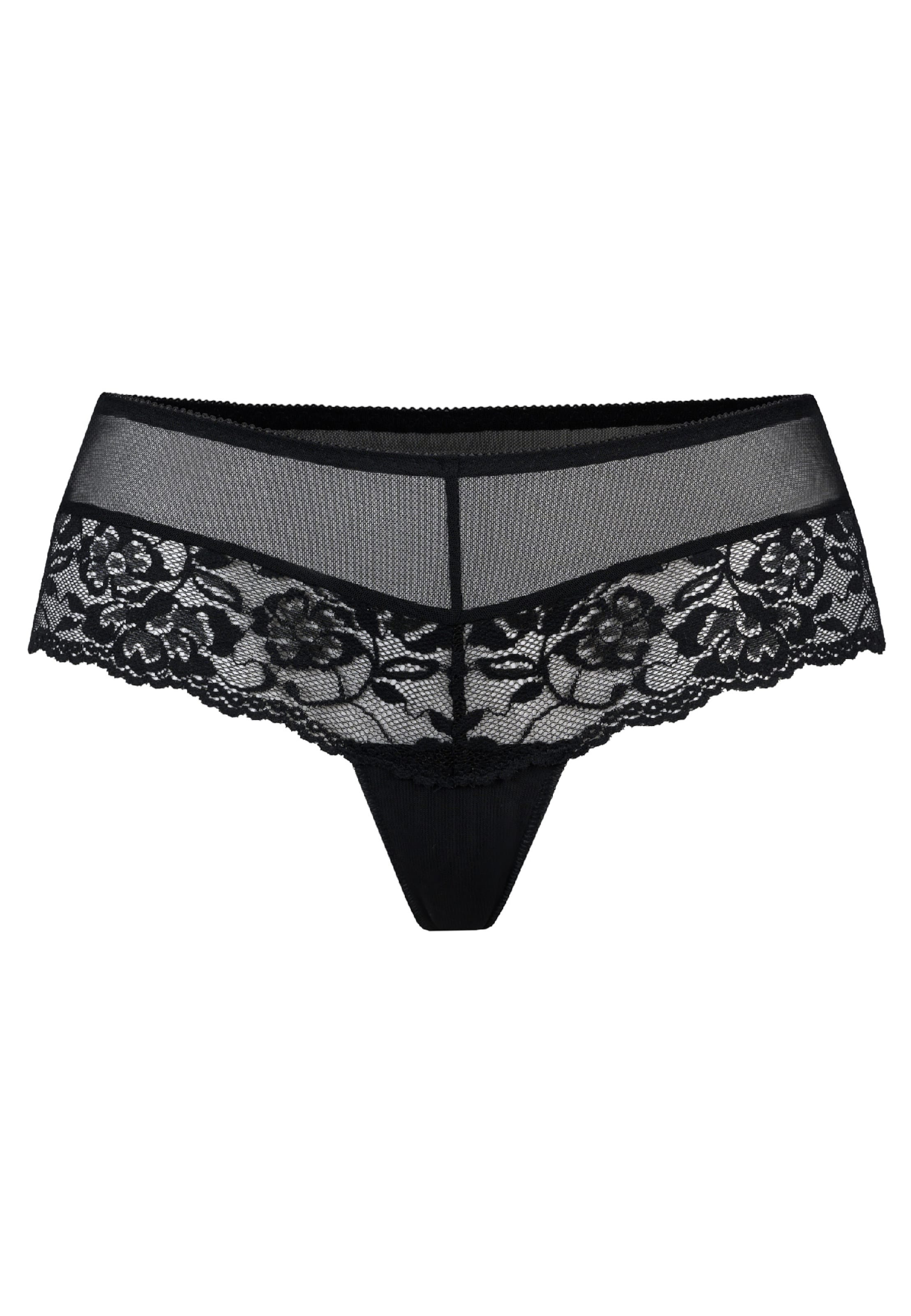 Slip 'Kate' TEYLI en noir : devant