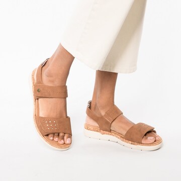 Relife Sandals 'Herich' in Brown