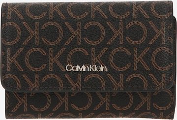 Porte-monnaies Calvin Klein en marron : devant