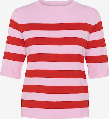 Pull-over 'CUSabi' CULTURE en rose : devant