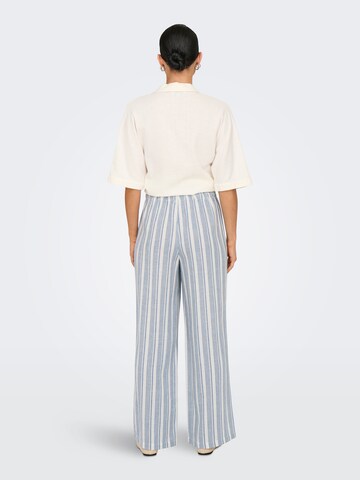 ONLY - Pierna ancha Pantalón 'CARO' en azul