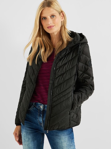 CECIL Between-season jacket in Black: front