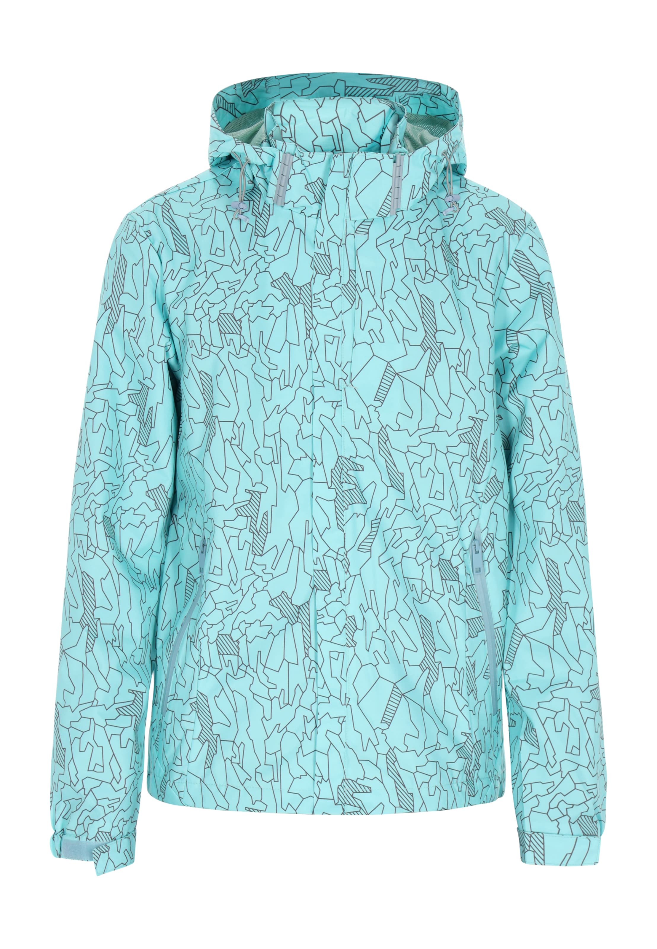 COSIMON Tussenjas in Groen: voorkant