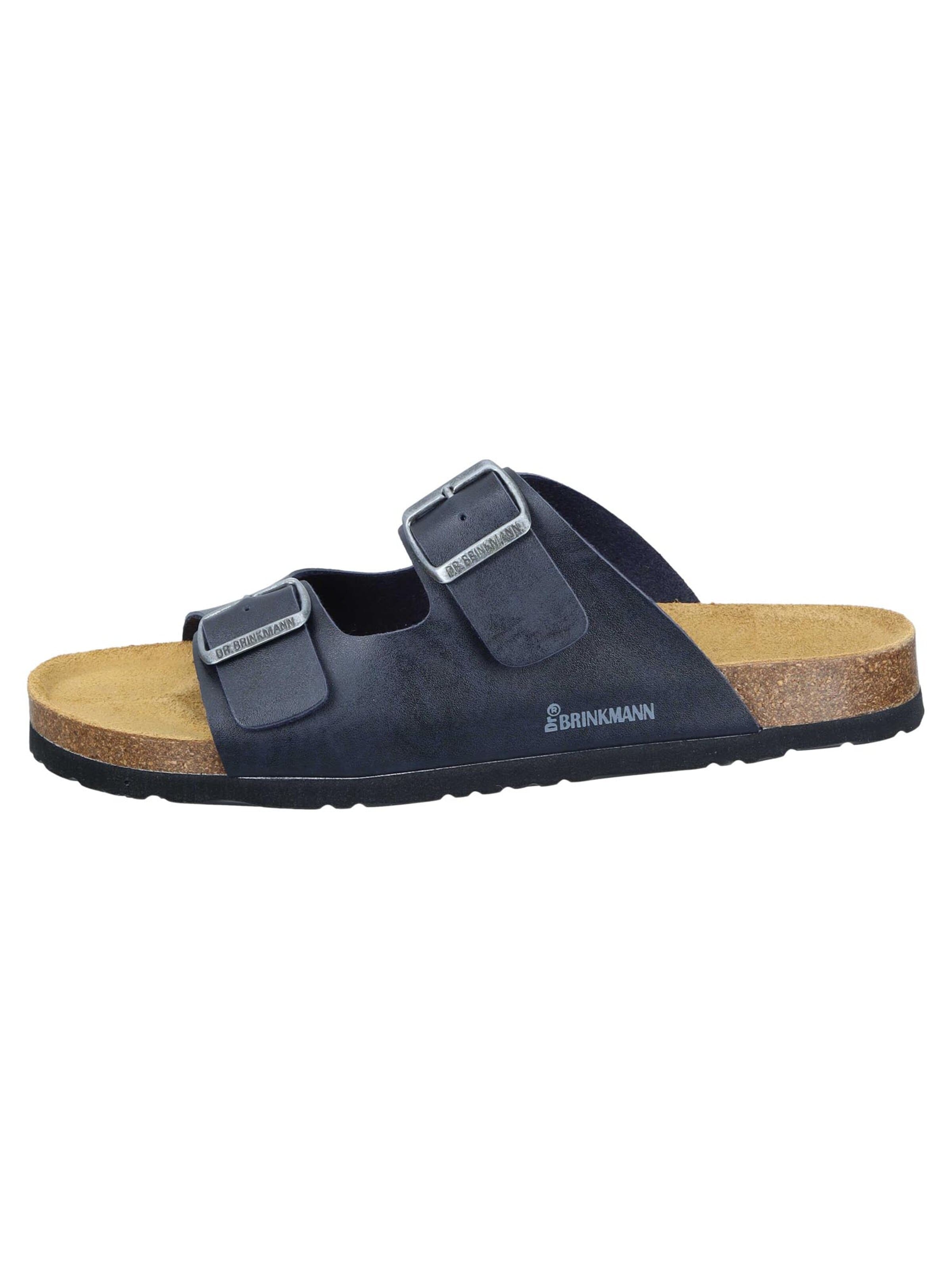 DR. BRINKMANN Mule 'Bonillo' in Blue: front