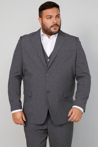 Coupe regular Veste de costume Men Plus en gris : devant