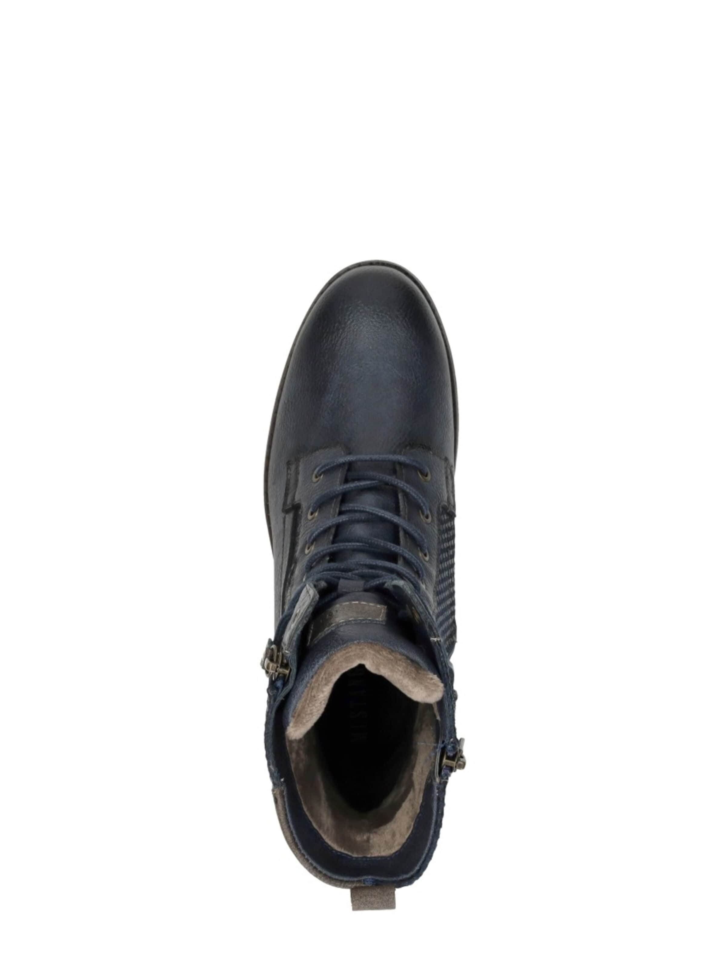Stivaletto stringato di MUSTANG in blu