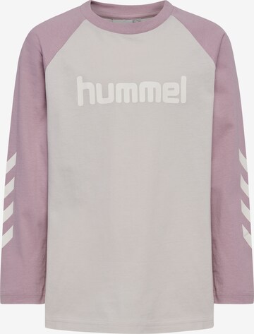 Hummel Shirt in Lila: voorkant