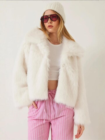 Veste mi-saison Bianco Lucci en blanc