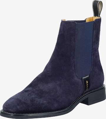 Chelsea Boots GANT en bleu : devant