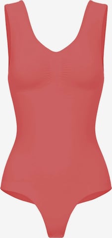 Body modelant 'Tank Bodysuit Sculpting Shapewear mit String' cfab en orange : devant