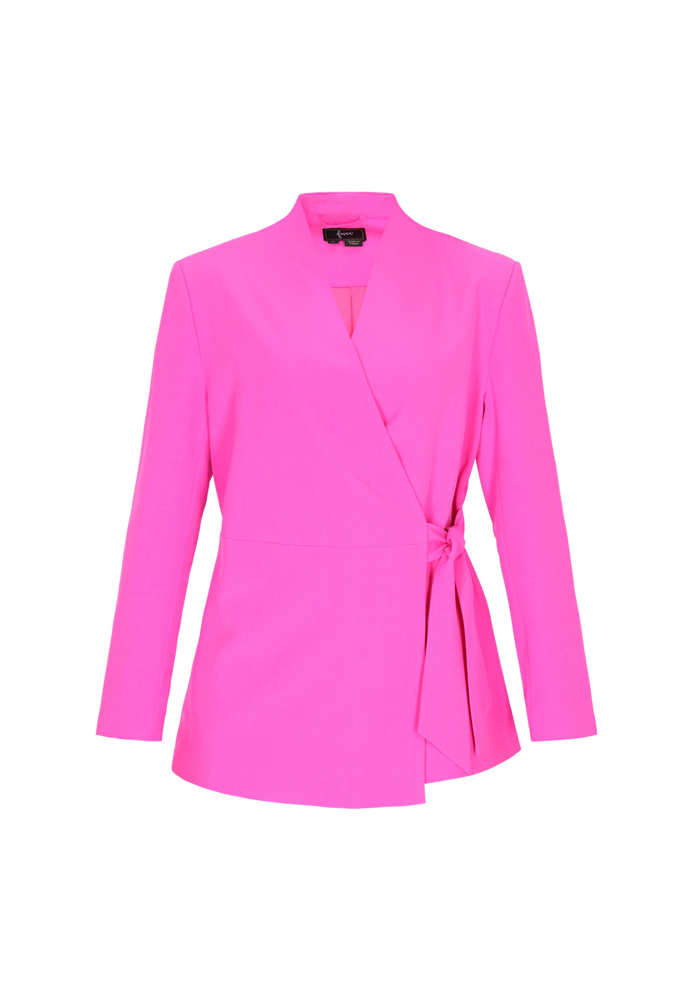 Blazer faina en rose : devant