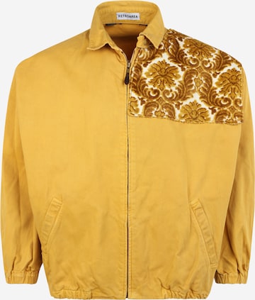 RETROAREA Between-Season Jacket in Yellow: front