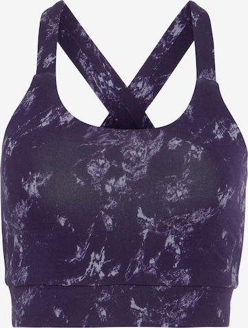 FAYN SPORTS Bustier BH in Lila: predná strana