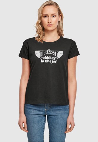 Merchcode Shirt 'Thin Lizzy - Whiskey Amended' in Black: front