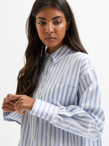 SELECTED FEMME Bluse 'Dora' i blå