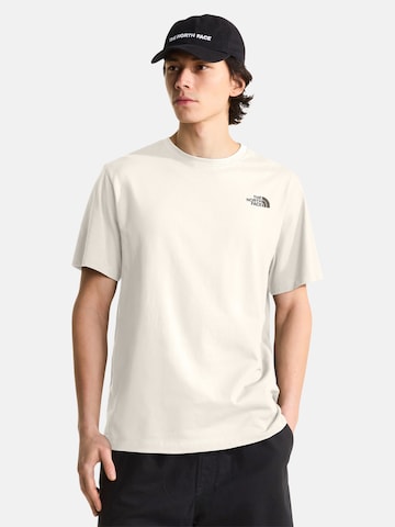 THE NORTH FACE Póló 'MOUNTAIN SKETCH' - fehér