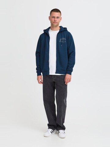 BLEND Kapuzensweatjacke ' BHSunic ' in Blau