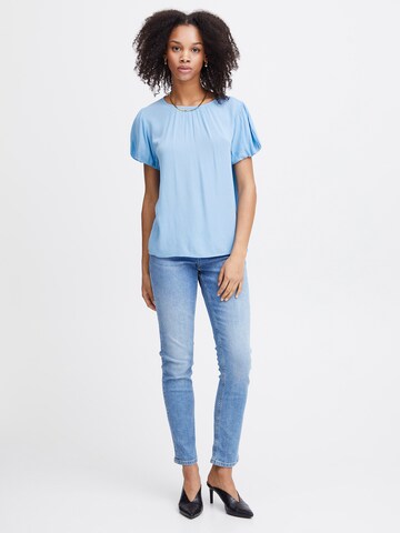 ICHI Bluse 'MARRAKECH' in Blau