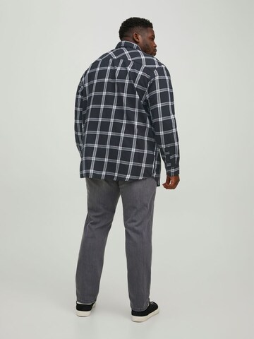 Jack & Jones Plus Regular Fit Skjorte 'Carl' i svart