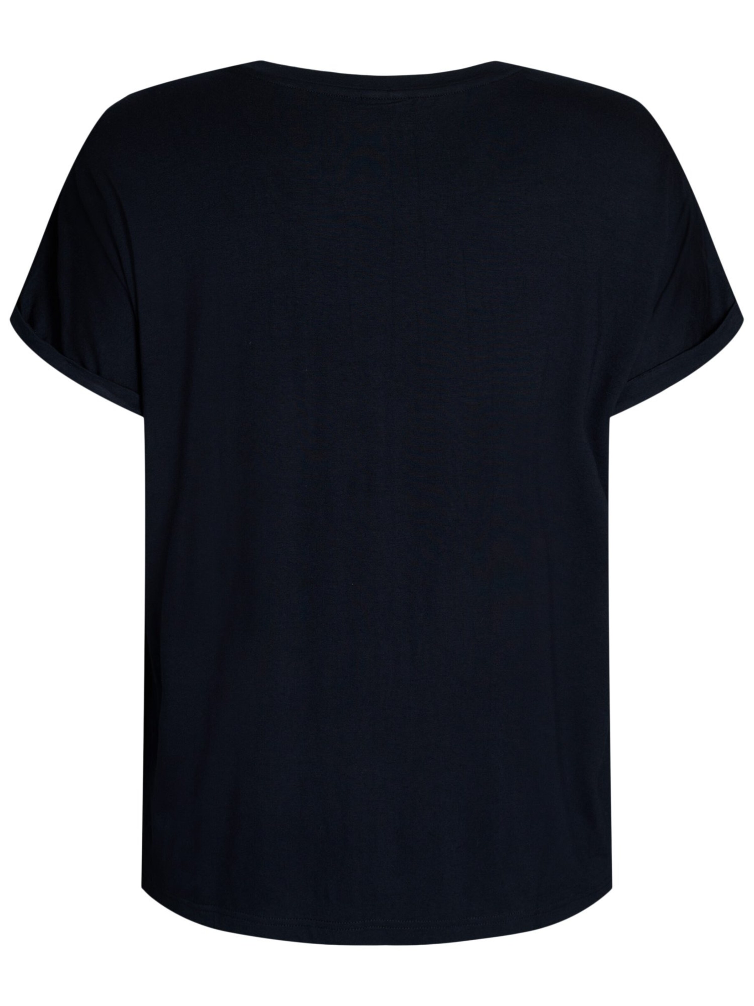 juoda Zizzi Marškinėliai 'HALI'