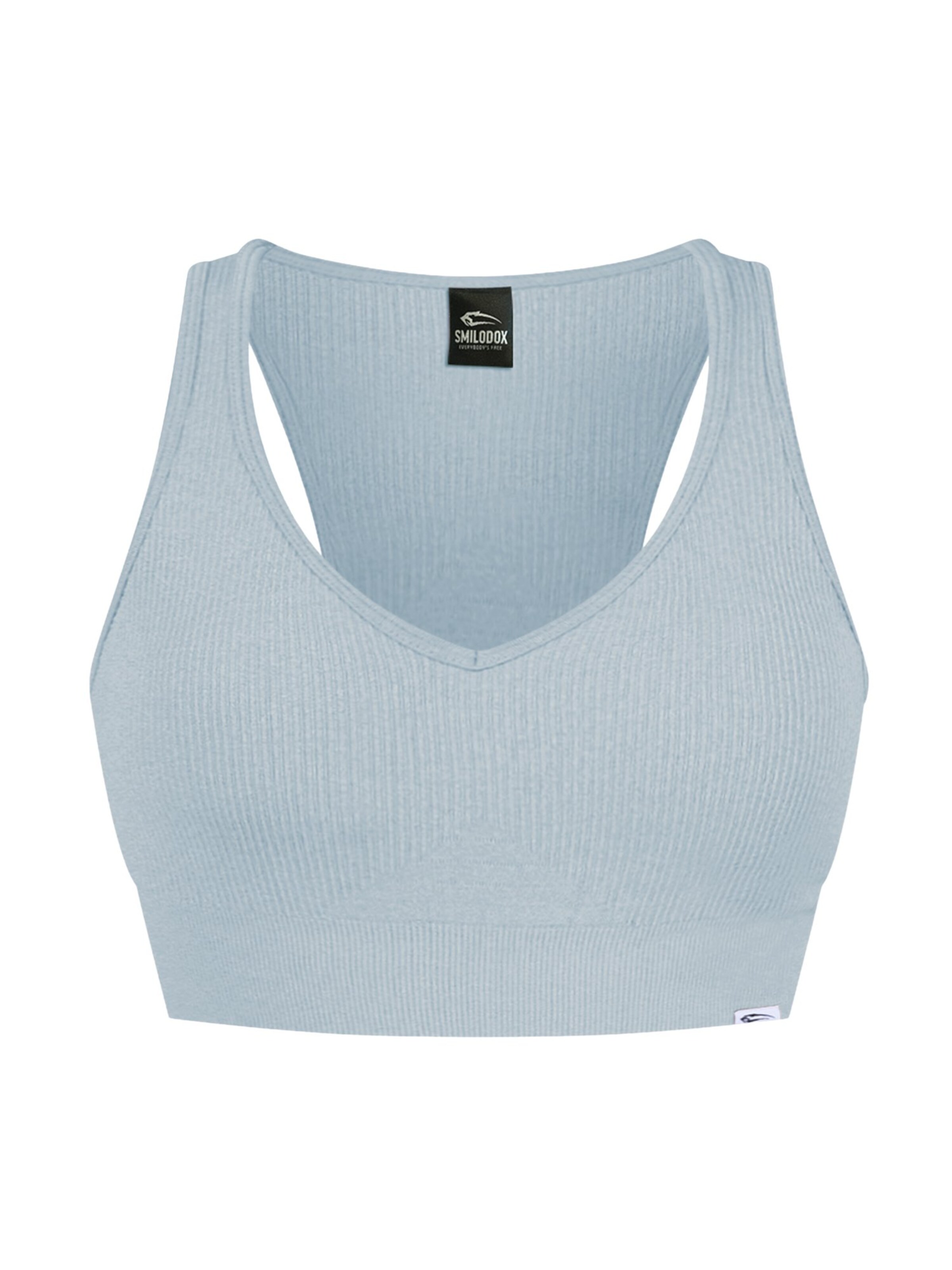 Smilodox Sporttop in Grijs: voorkant