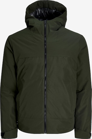 Veste mi-saison aprel en vert : devant
