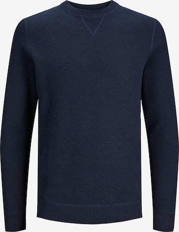 JACK & JONES Sweater 'CAMERON' in Blue: front