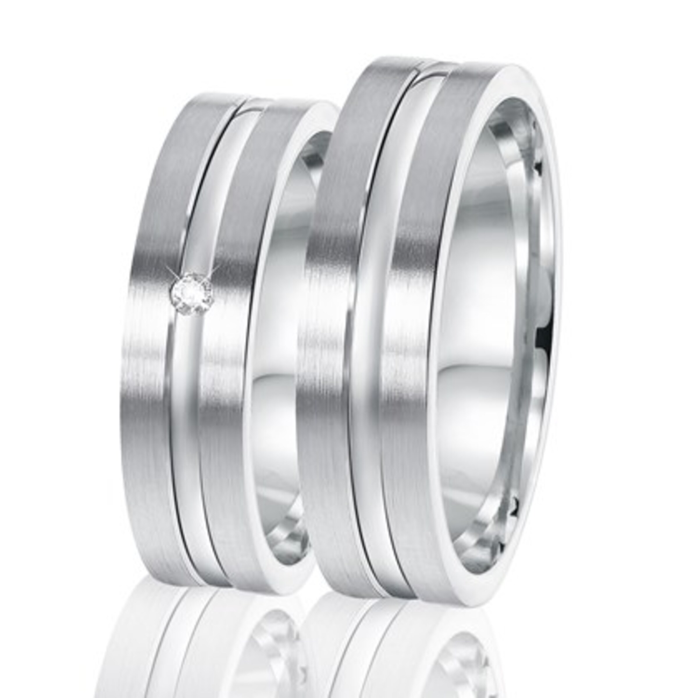 Lucardi Ring in Silber