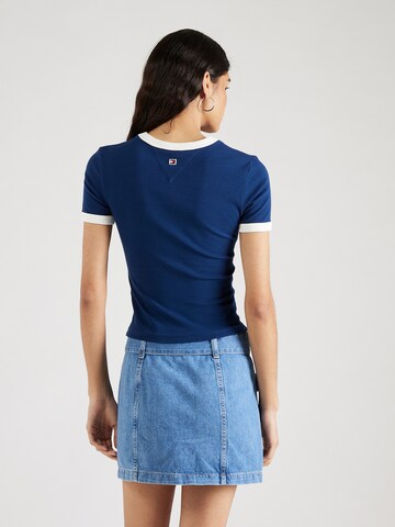 Tommy Jeans T-Shirt 'ARCHIVE GAMES' in Blau