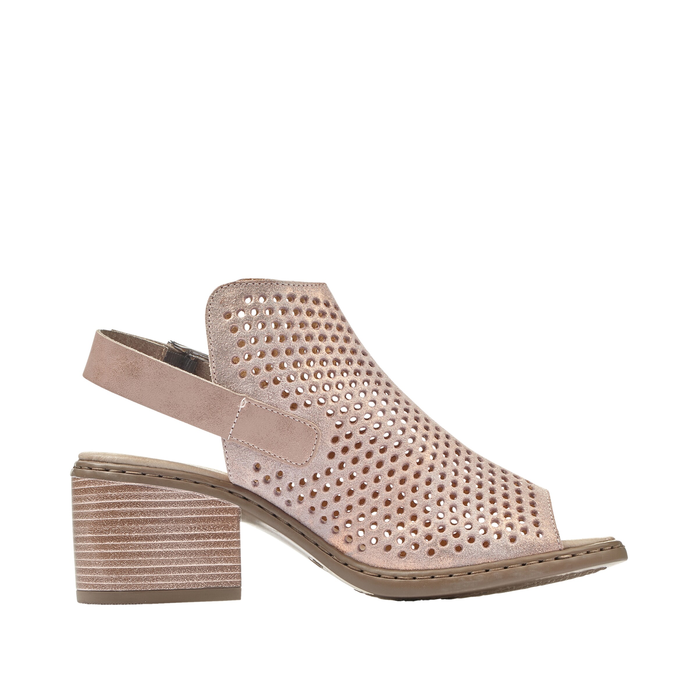 Rieker Sandals in Bronze