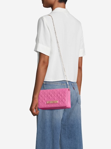 Love Moschino Clutch 'Evening' in Pink