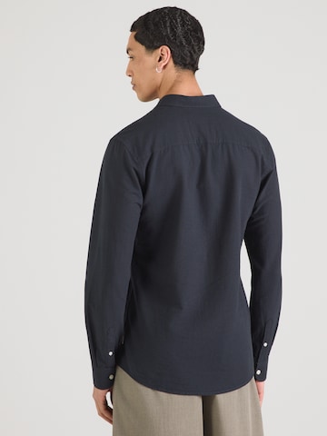 Only & Sons Slim fit Button Up Shirt 'ONSCANTLEY' in Blue: back