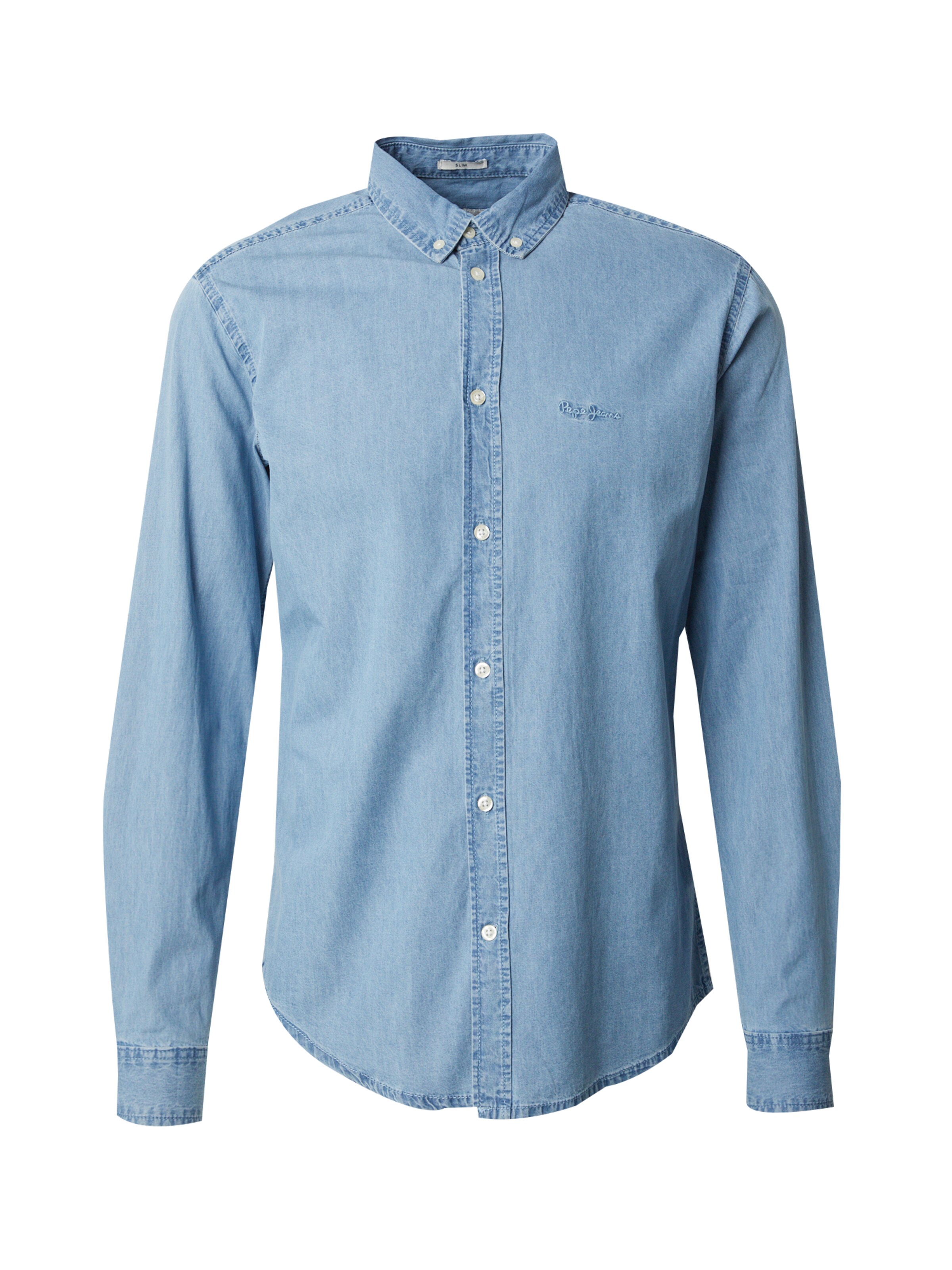 Pepe Jeans Regular fit Πουκάμισο 'CLASSIC' σε μπλε: μπροστά