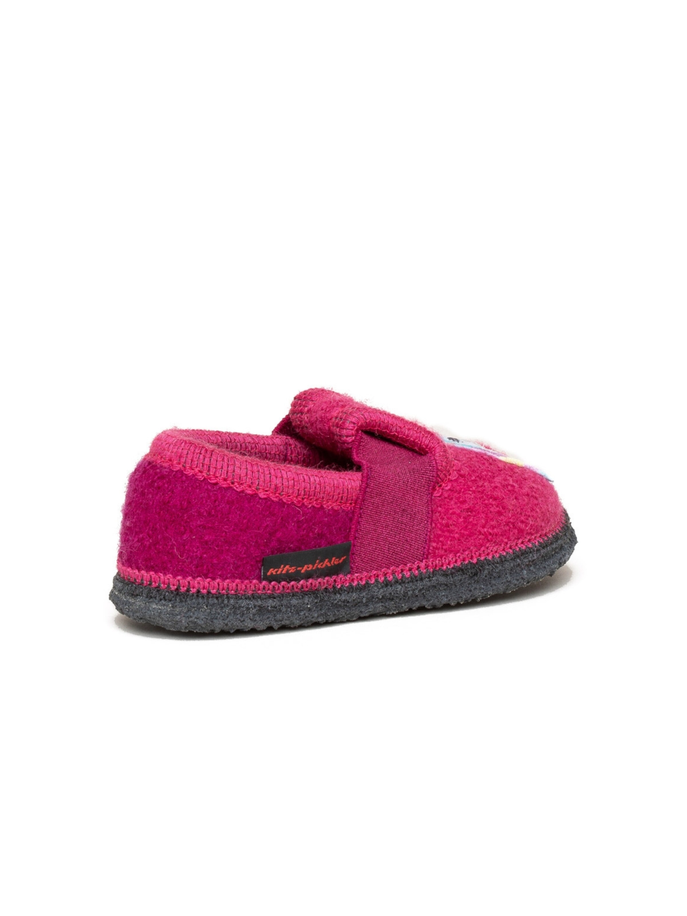kitz-pichler Hausschuh 'Walkpantoffel Bobby Appl. Einhorn'‌‌‌‌‌‌‌‌‌‌ in Pink