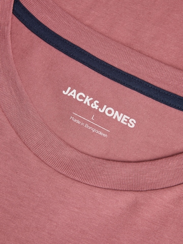 JACK & JONES T-Shirt 'NAVIN' in Pink