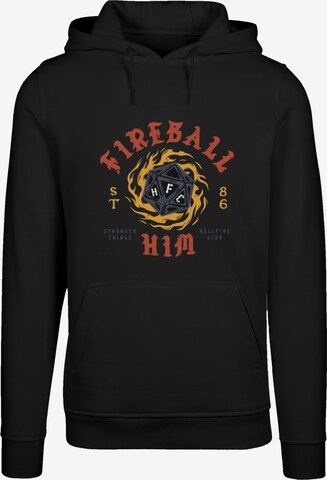 F4NT4STIC Sweatshirt in Black: front