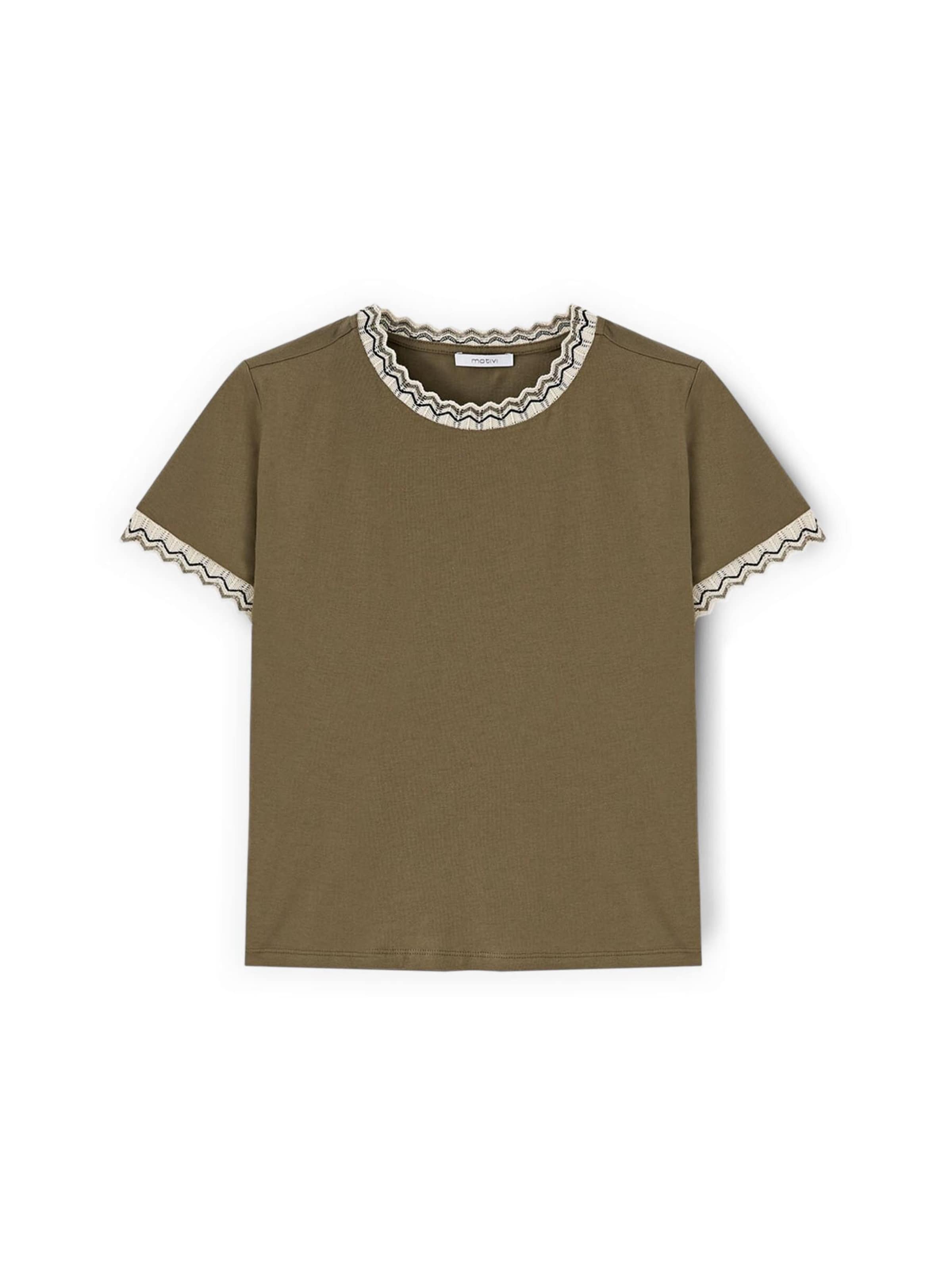 MOTIVI Shirt in Green: front