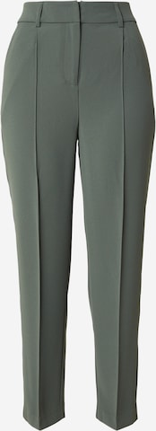 Tapered Pantaloni con piega frontale 'Elsa' di ABOUT YOU in verde: frontale