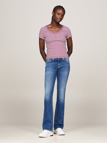 Tommy Jeans Tričko – červená