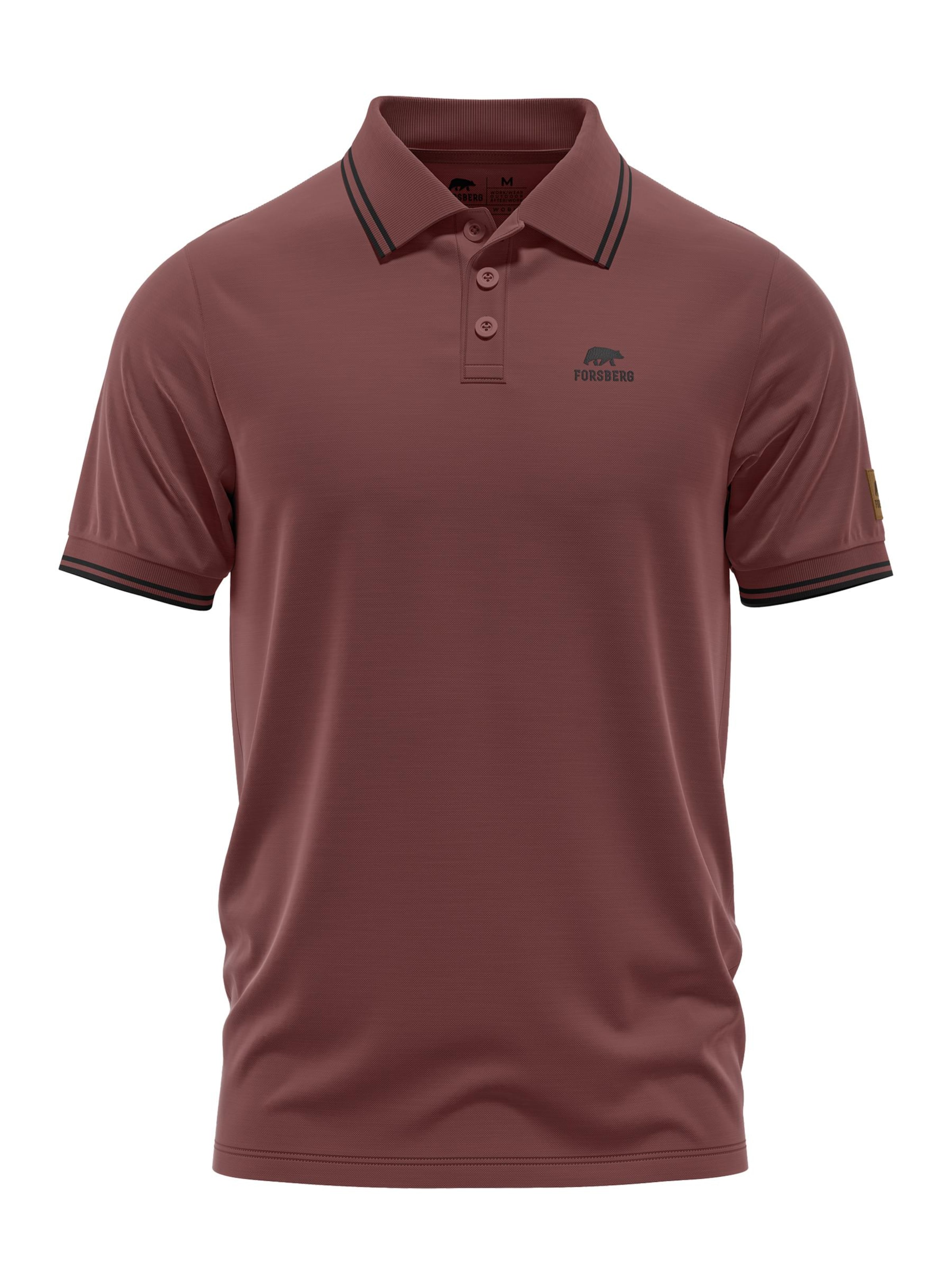 FORSBERG Shirt in Braun: Vorderseite