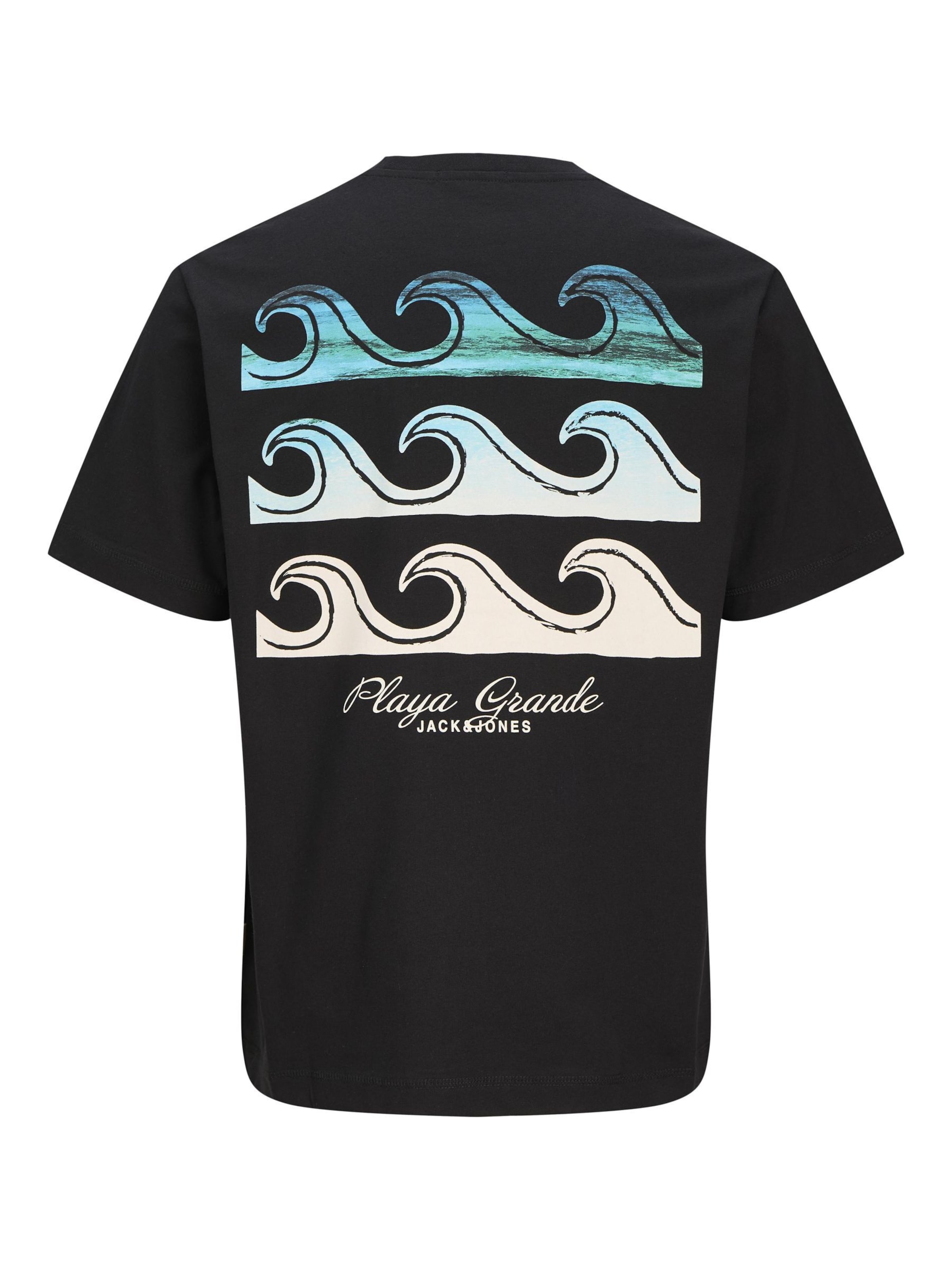 melns JACK & JONES T-Krekls 'JORCanggu'