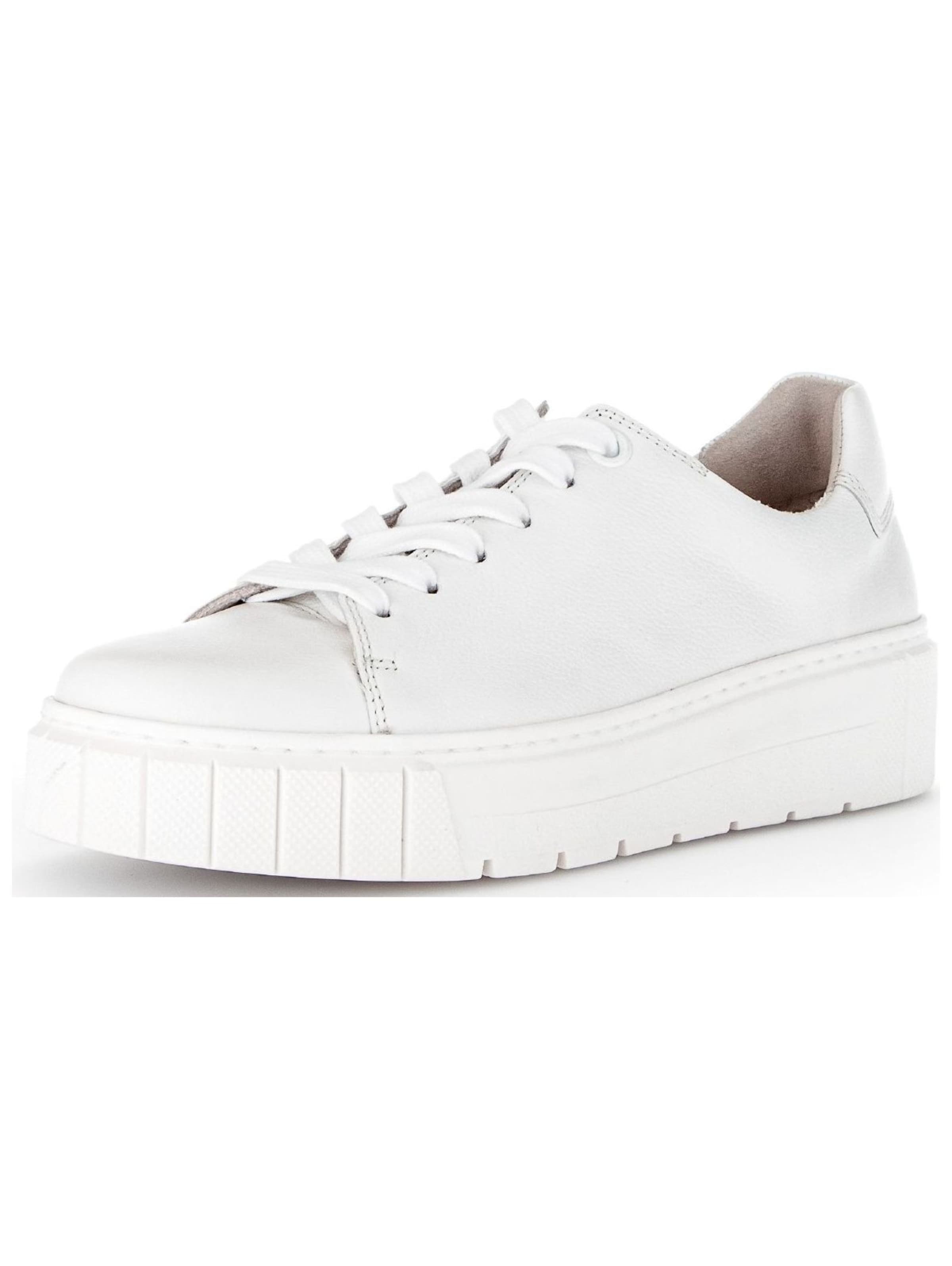 GABOR Sneakers laag in Wit: voorkant